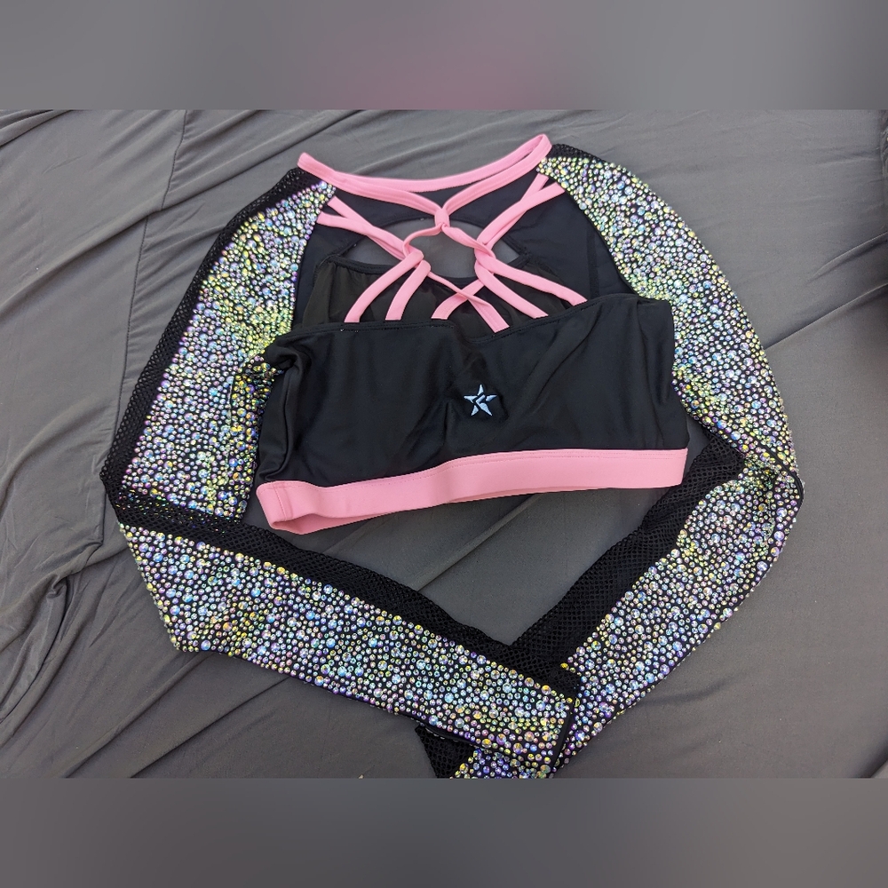Adult Rebel Athletic Long Sleeve Sports Bra - Picture 12 of 14